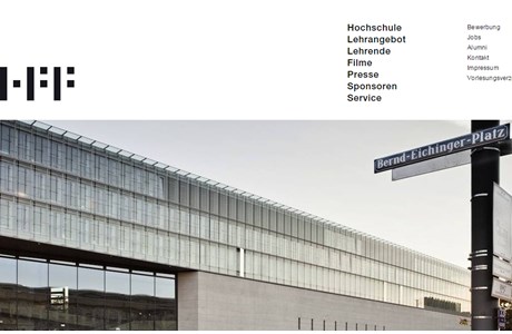 University of Television and Film Munich Website