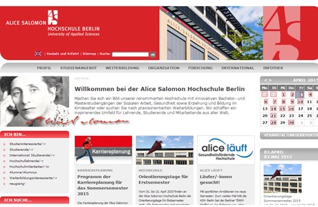 Alice Salomon University of Applied Sciences, Berlin Website