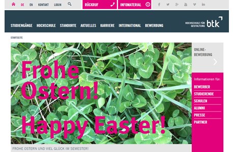 University of Applied Sciences, Berlin Website