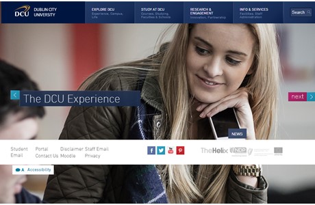 Dublin City University Website