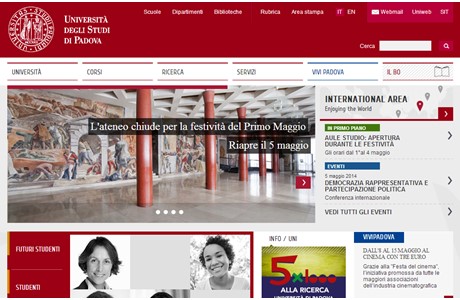 University of Padua Website