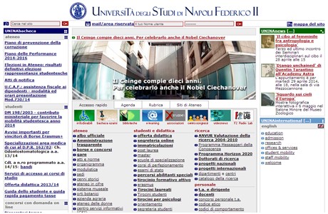 Federico II University of Naples Website