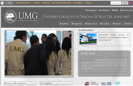 University of Catanzaro Website