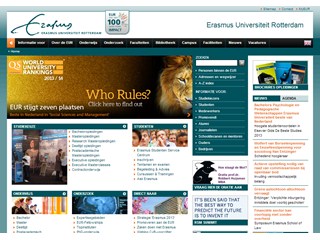 Erasmus University Rotterdam Website