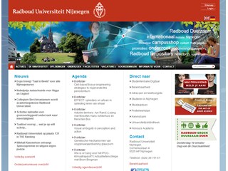Radboud University Website