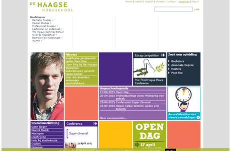 The Hague University Website