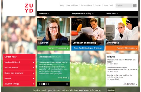 Zuyd University Website