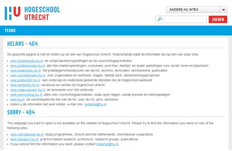 Hogeschool Domstad University of Professional Teacher Education Website