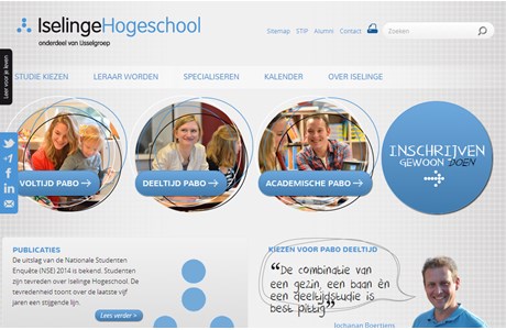Iselinge University of Professional Teacher Education Website