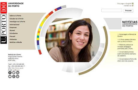 University of Porto Website