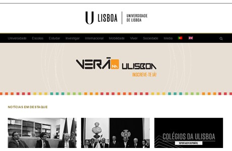 Technical University of Lisbon Website