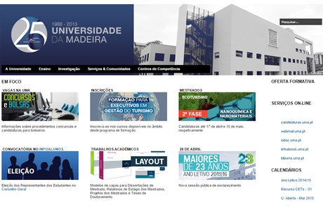 Madeira University Website