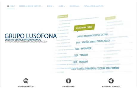 Lusophone University of Humanities and Technologies Website