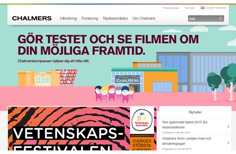 Chalmers University of Technology Website