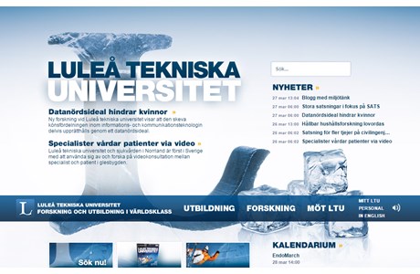 Luleå University of Technology Website