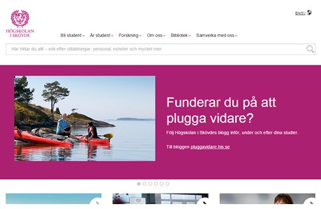University of Skövde Website