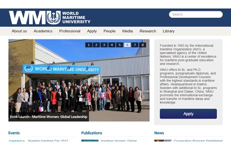 World Maritime University Website
