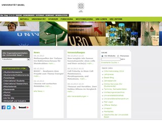 University of Basel Website