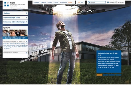 University of Applied Sciences Rapperswil Website