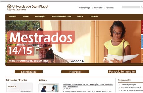 Jean Piaget University of Cape Verde Website