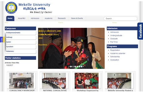 Mekelle University Website