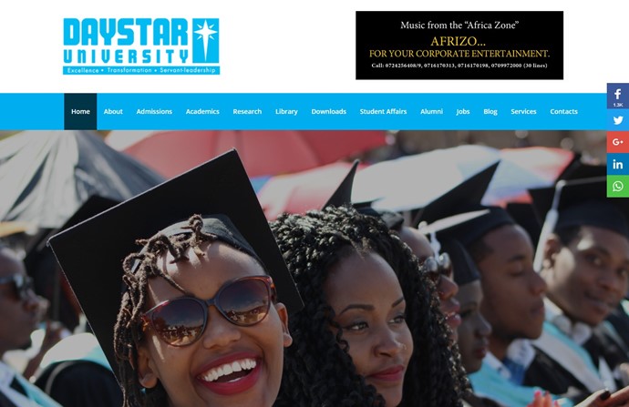 Daystar University Website