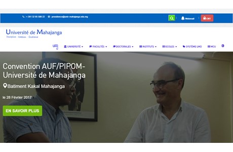 University of Mahajanga Website
