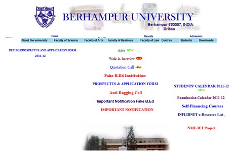 Berhampur University allowed to spend more on repair, renovation works -  Times of India