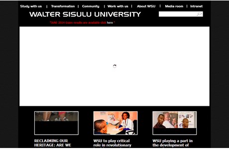 Walter Sisulu University Website