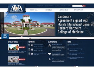 American University of Antigua Website