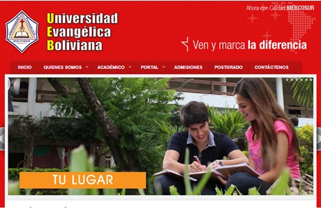 Bolivian Evangelical University Website
