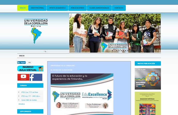 Cordillera University Website