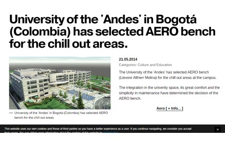 University of the Andes Website