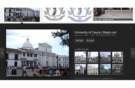 University of Cauca Website