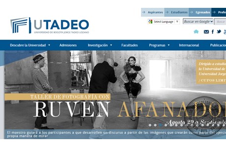 Jorge Tadeo Lozano University, Bogotá Website