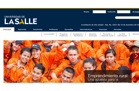 University of La Salle Website