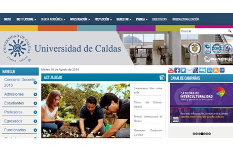 University of Caldas Website