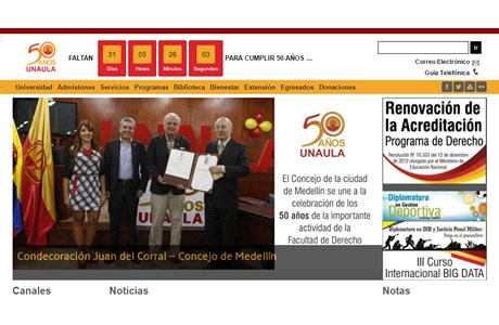 Latin American Autonomous University Website
