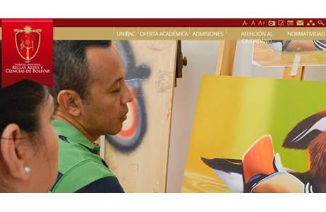 Bolívar University of Fine Arts and Sciences Website