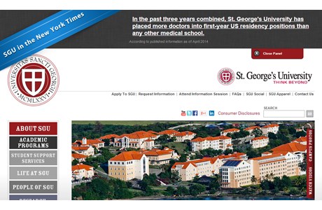 St. George's University Website