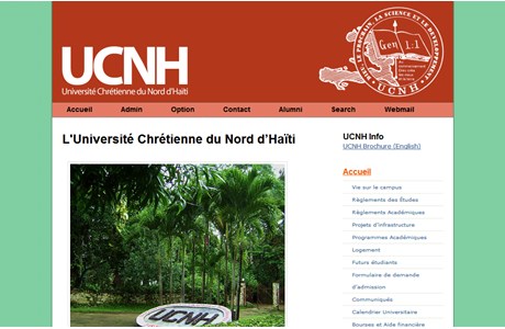 North Haiti Christian University Website