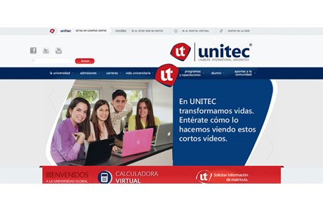 Central American Technological University Website