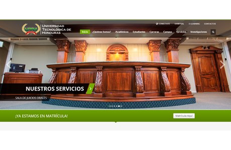 Technological University of Honduras Website