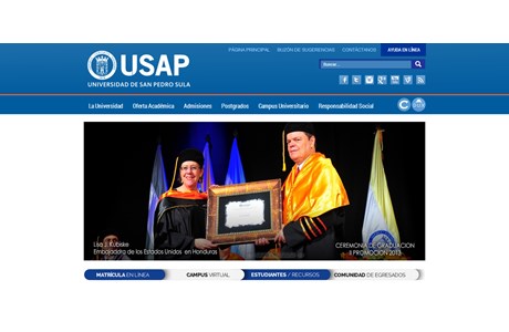 University of San Pedro Sula Website