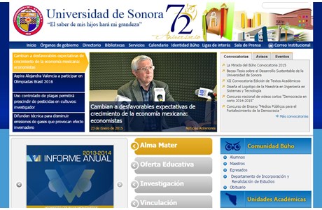 University of Sonora Website