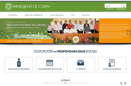 University of Colima Website