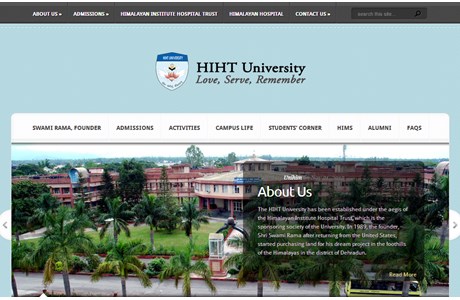 HIHT University Website