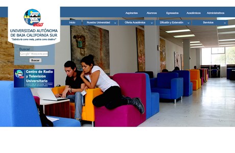 Autonomous University of Baja California Sur Website