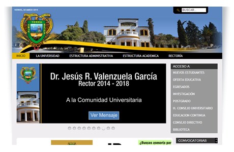Antonio Narro Agrarian Autonomous University Website