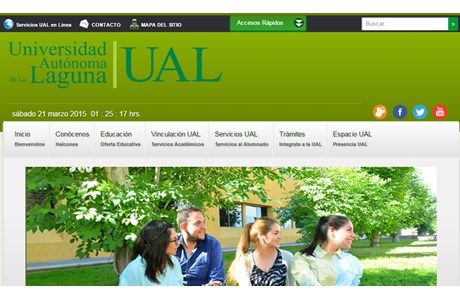 Autonomous University of La Laguna Website